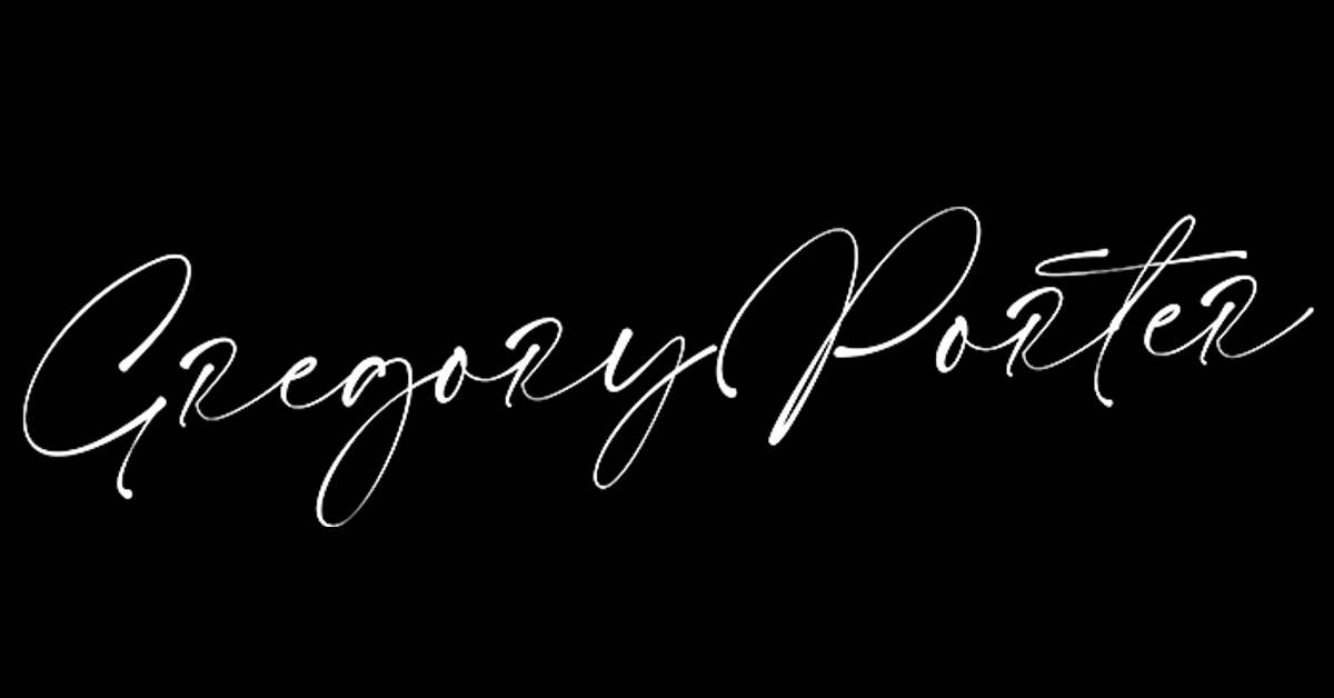 Gregory Porter - Official Store - Shop Exclusive Music & Merch